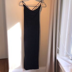 Bisou-Bisou Elegant & Sexy Velvet Long Dress